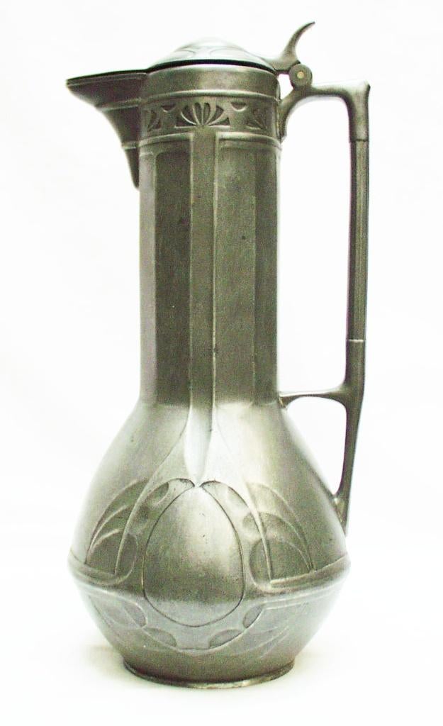 Jugendstil waterkruik., Ophalen of Verzenden