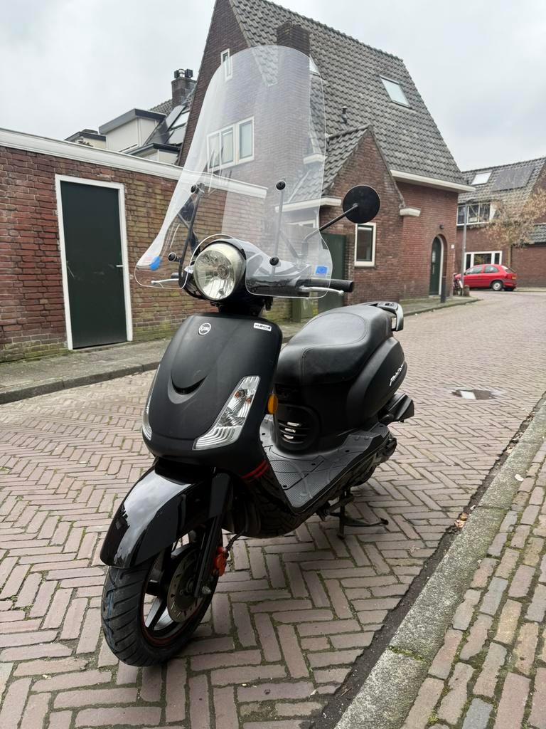Sym Fiddle 2 E4 2019 1e eigenaar 14100KM, Ophalen, Gebruikt, 49 cc, Benzine