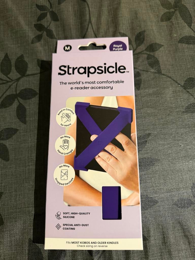 Strapsicle M Royal Purple e-reader accessoire, Computers en Software, E-readers, Ophalen of Verzenden, Nieuw