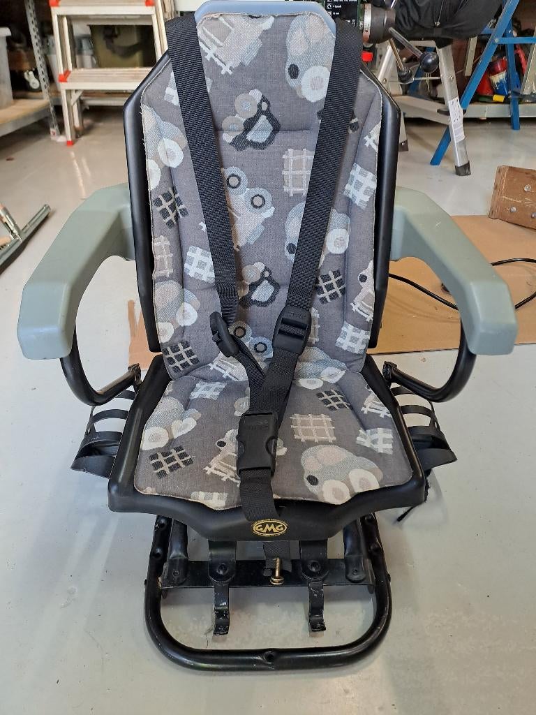 Kinderfietsstoel, Achterzitje, Ophalen, 0 t/m 10 kg, Gebruikt