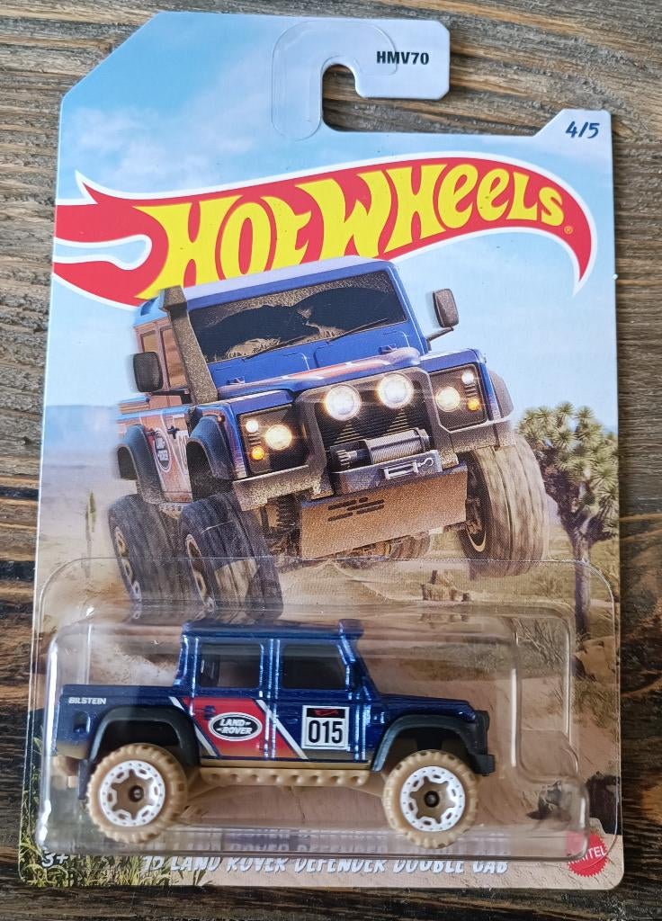 hot wheels mud runners 15 Land Rover Defender Double Cab, Ophalen of Verzenden, Nieuw, Auto