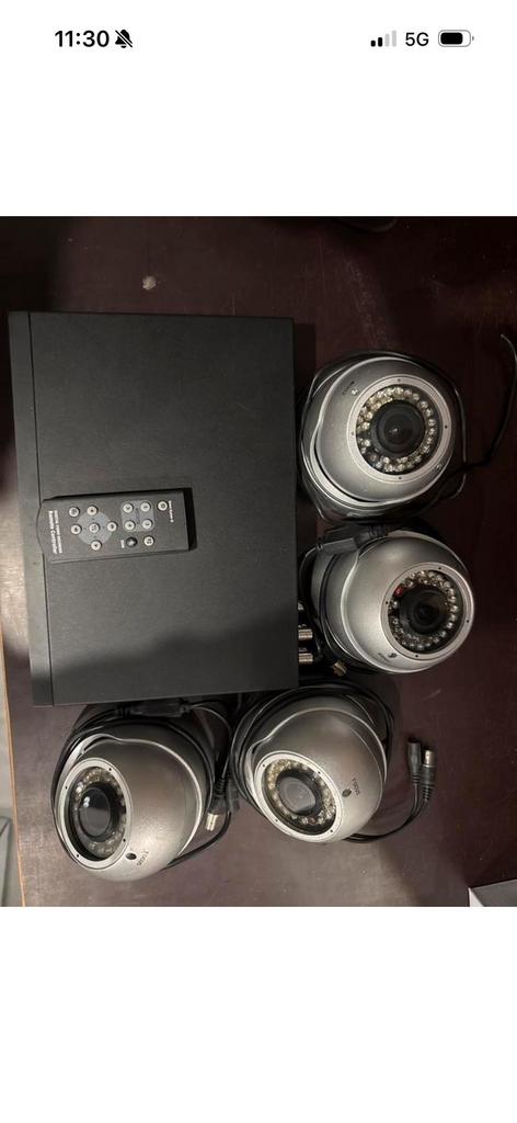 Gebruikte DVR camera systeem, Audio, Tv en Foto, Videobewaking, Ophalen, Gebruikt