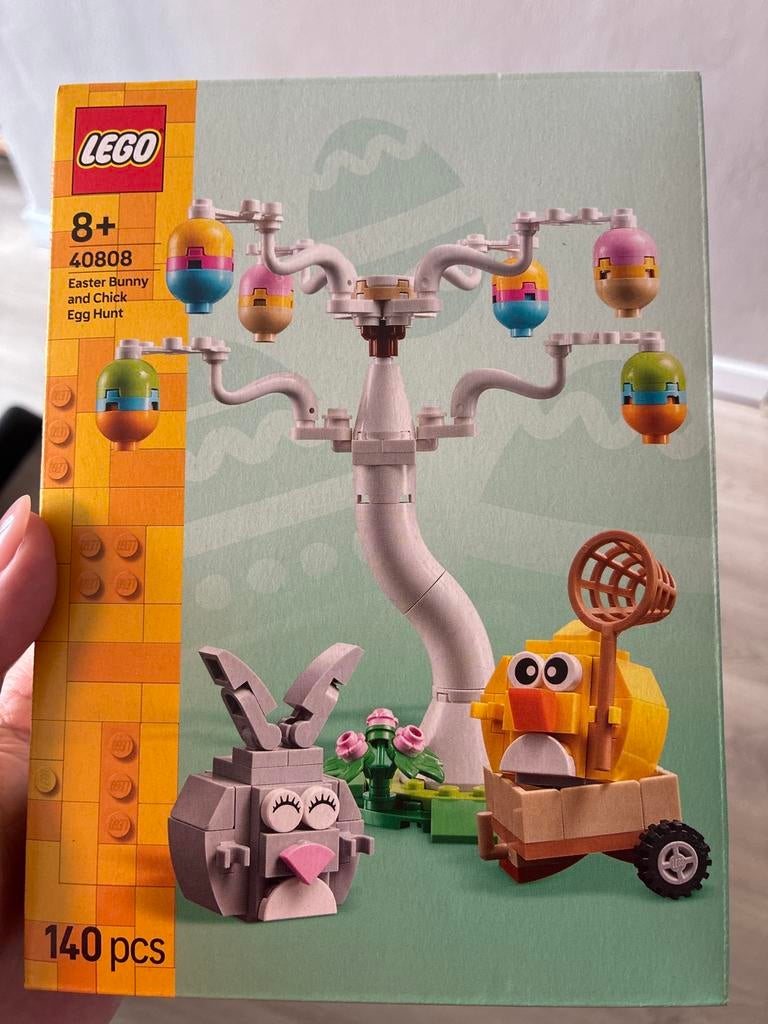 LEGO 40808 Easter Bunny and Chick Egg Hunt, Overige thema's, Lego, Nieuw, Ophalen of Verzenden