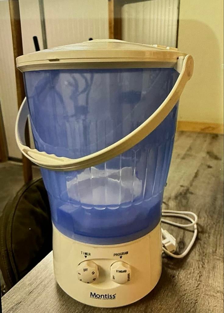 Compacte elektrische wasemmer - Ideaal voor op de camping!, Ophalen, Minder dan 85 cm, Minder dan 4 kg, Bovenlader