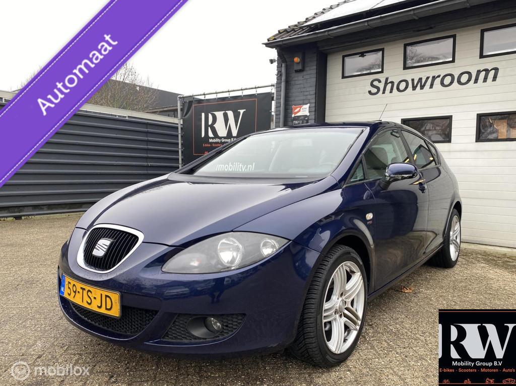 Seat Leon 2.0 FSI Sport-up *AUTOMAAT*CRUISE*A/C*NAVI*NWE APK, Auto's, Gebruikt, 680 kg, 4 cilinders, Origineel Nederlands