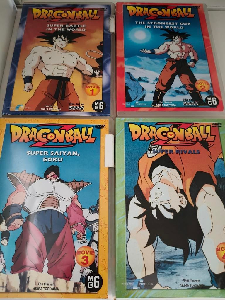 Dragonball Z - Deel 1 t/m 4 ~ Akiri Toriyama  NL uitgaven, Ophalen, Zo goed als nieuw, Anime (Japans), Tekenfilm