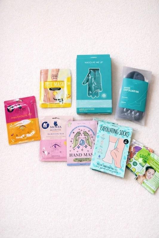 Masker set voor gezicht, handen en voeten, Ophalen of Verzenden, Nieuw, Gehele gezicht, Verzorging