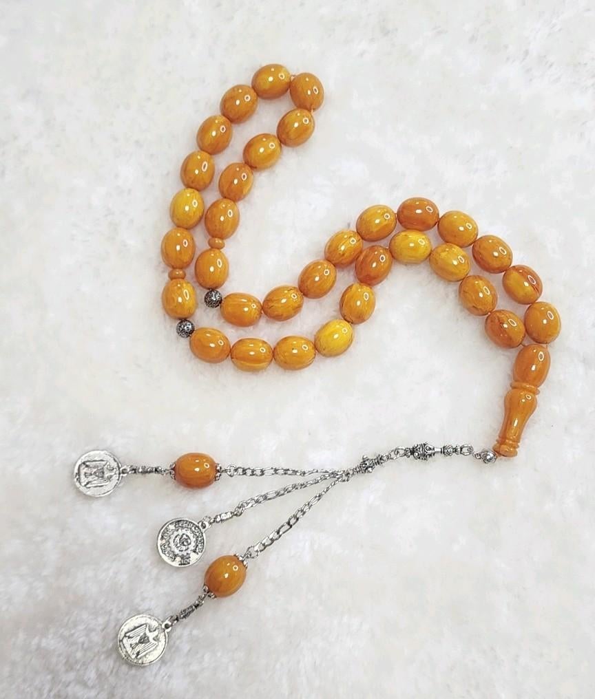 Prachtig tesbih, Sieraden, Tassen en Uiterlijk, Kettingen, Verzenden, Overige materialen