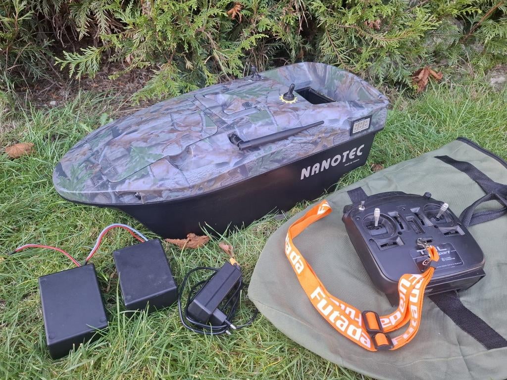 Voerboot Nanotec pro met vexilar en li ion 1 jaar garantie, Ophalen of Verzenden, Zo goed als nieuw, Overige typen