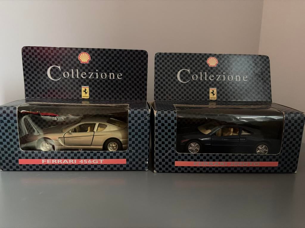 Shell Collezione Ferrari: 288 GTO, 456 GT, 348 TS, Ophalen, Zo goed als nieuw, Auto, Overige merken