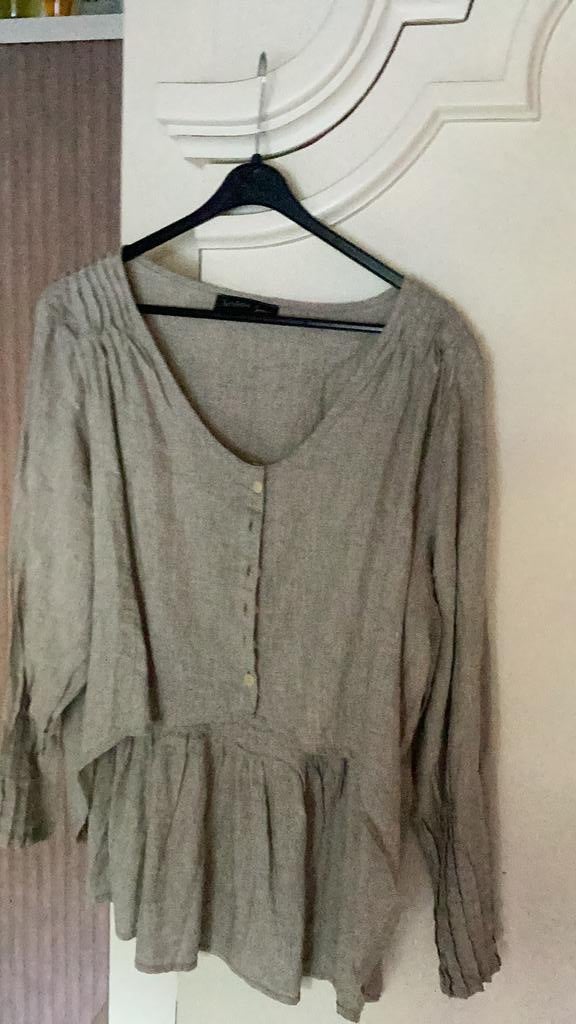 Barbara speer bloes linnen, Kleding | Dames, Verzenden, Zo goed als nieuw