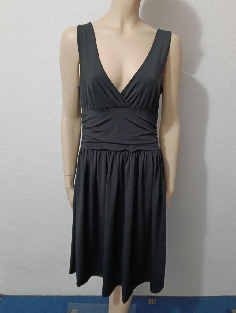 Prachtige jurk van Ichi maat M, Maat 38/40 (M), Zwart, Ophalen of Verzenden, Zo goed als nieuw