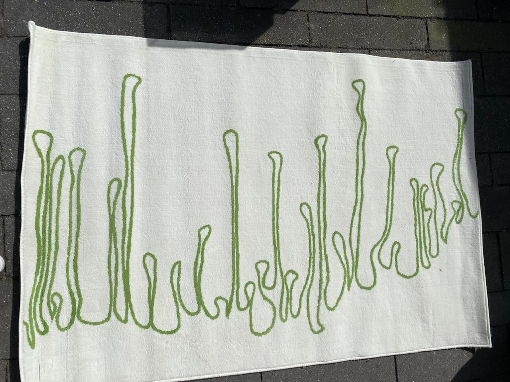 Vloerkleed 133x195cm, Ophalen, Gebruikt, 100 tot 150 cm, Wit