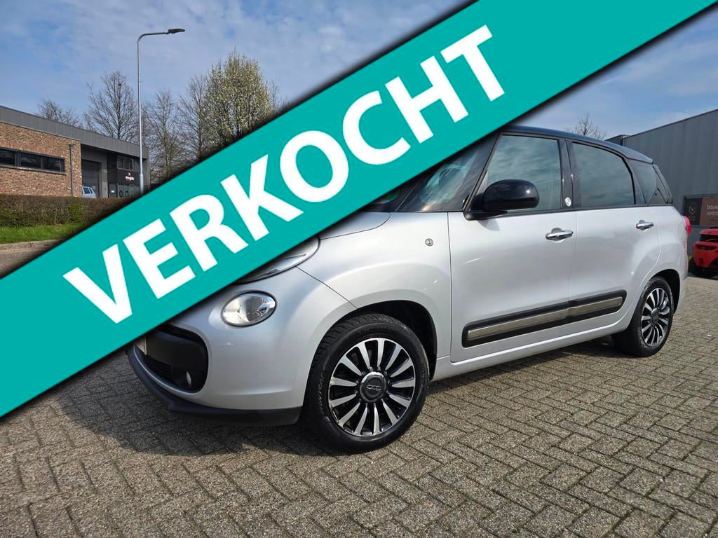 Fiat 500 L Living 1.4 T-Jet Lounge 7p. Airco, Voorwielaandrijving, Gebruikt, Euro 6, 4 cilinders