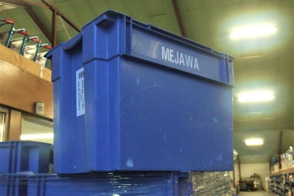 Stapelbak blauw 395 x 295 x 285, Ophalen, Nieuw