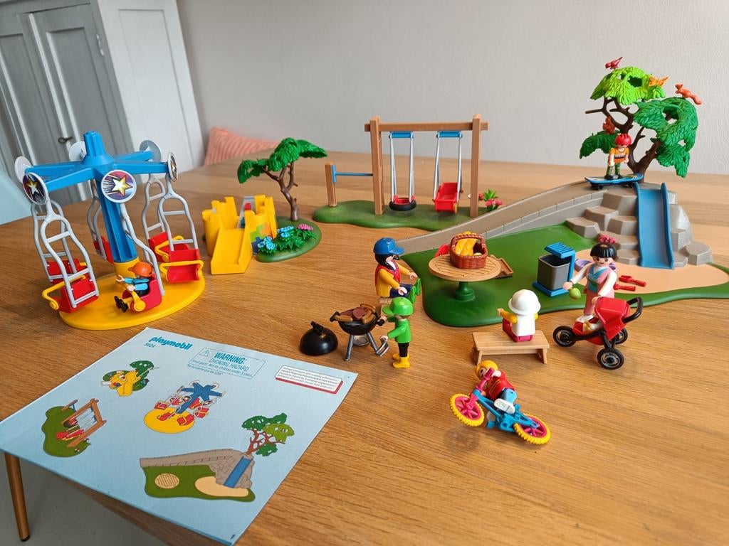 Playmobil speeltuin set 5024 - Compleet, Kinderen en Baby's, Speelgoed | Playmobil, Ophalen of Verzenden, Zo goed als nieuw, Complete set
