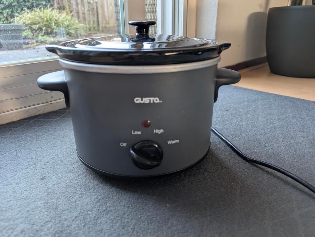 Gusta Slowcooker, Witgoed en Apparatuur, Slowcookers, Ophalen, Gebruikt
