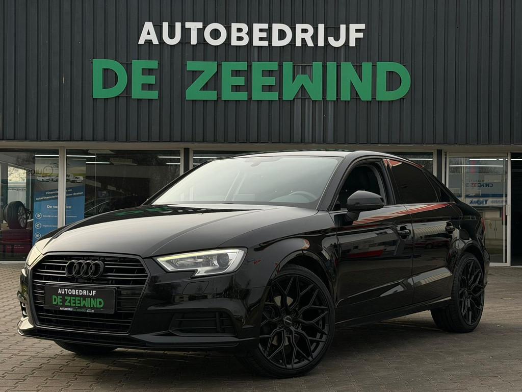 Audi A3 Limousine 1.0 TFSI Pro Line|Black on Black|Rijklaar, Auto's, Voorwielaandrijving, 1160 kg, Gebruikt, Navigatiesysteem