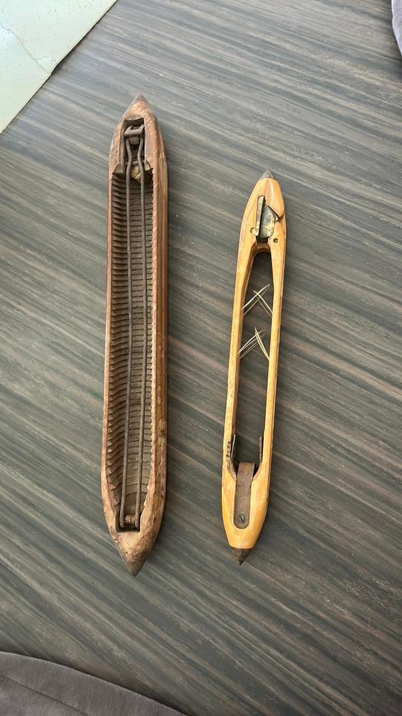 Weven schietspoel, Verzenden, Zo goed als nieuw, Spinwol