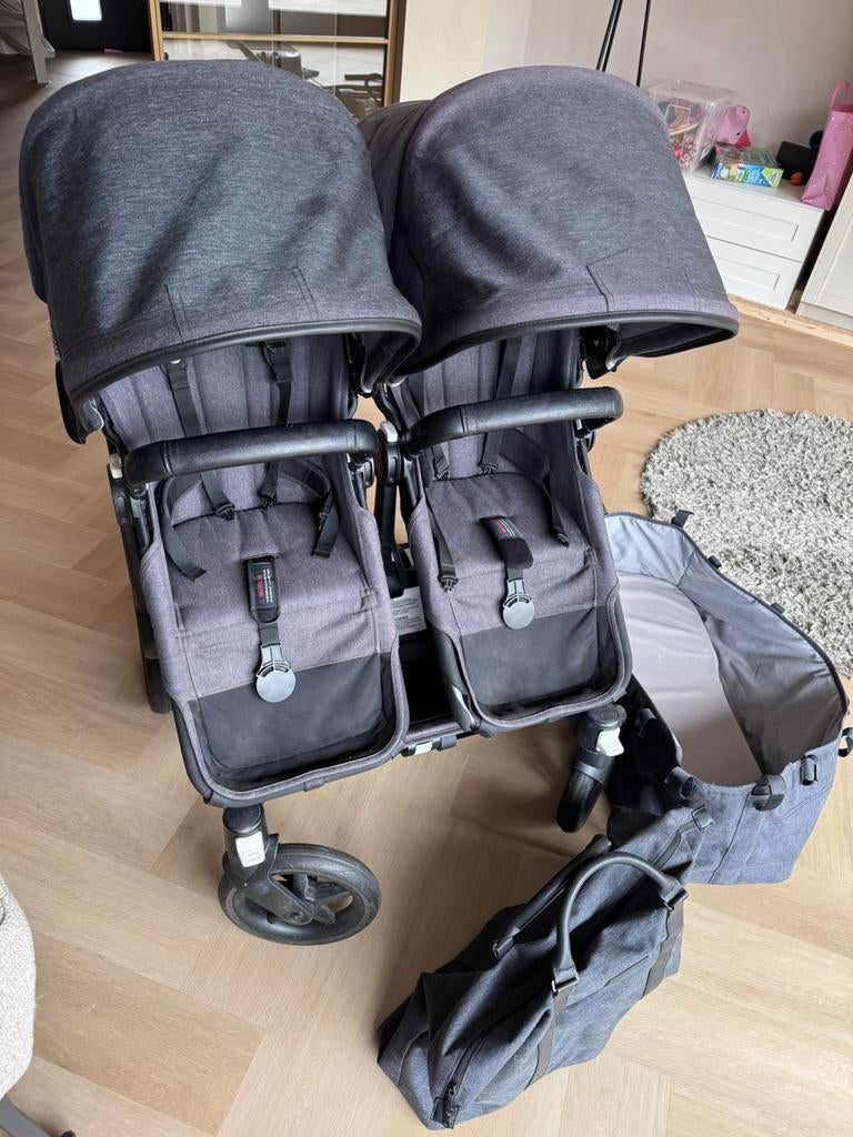Bugaboo Donkey 3, Kinderen en Baby's, Tweelingen en Meerlingen, Gebruikt, Kinderwagen of Buggy, Ophalen of Verzenden