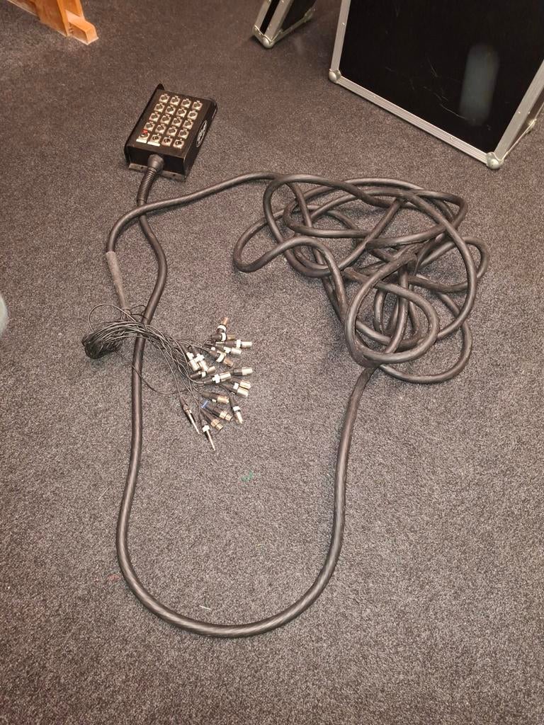 Multikabel/stageblock/stagesnake/snake, Ophalen, Gebruikt, Apparatuur