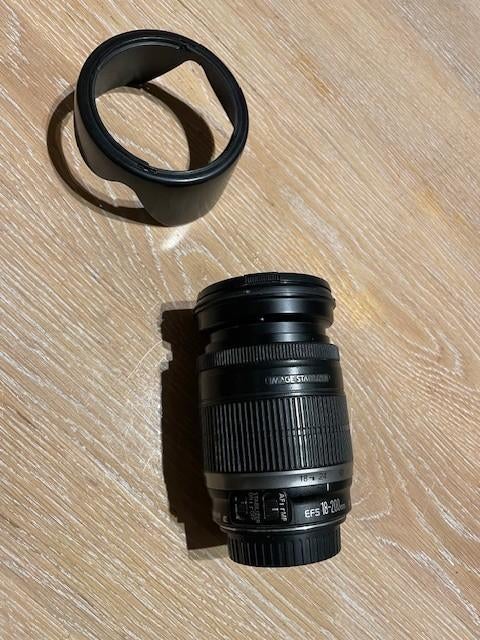 Canon EFS 18-200mm lens, Ophalen, Gebruikt, Telelens, Zoom