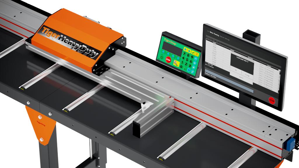 Tigerstop Heavy Duty HD 600kg opduwen lengtemeetsysteem, Ophalen, Nieuw, Afkortzaag, 30 tot 70 mm