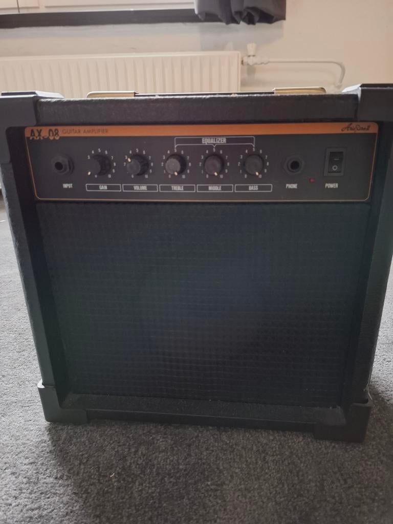 Aria Pro 2 AX-08 Gitaarversterker, Muziek en Instrumenten, Versterkers | Bas en Gitaar, Ophalen of Verzenden, Gebruikt