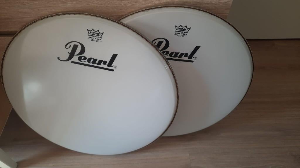 2 BASE DRUM VELLEN PEARL 24 inch, Ophalen, Nieuw, Pearl