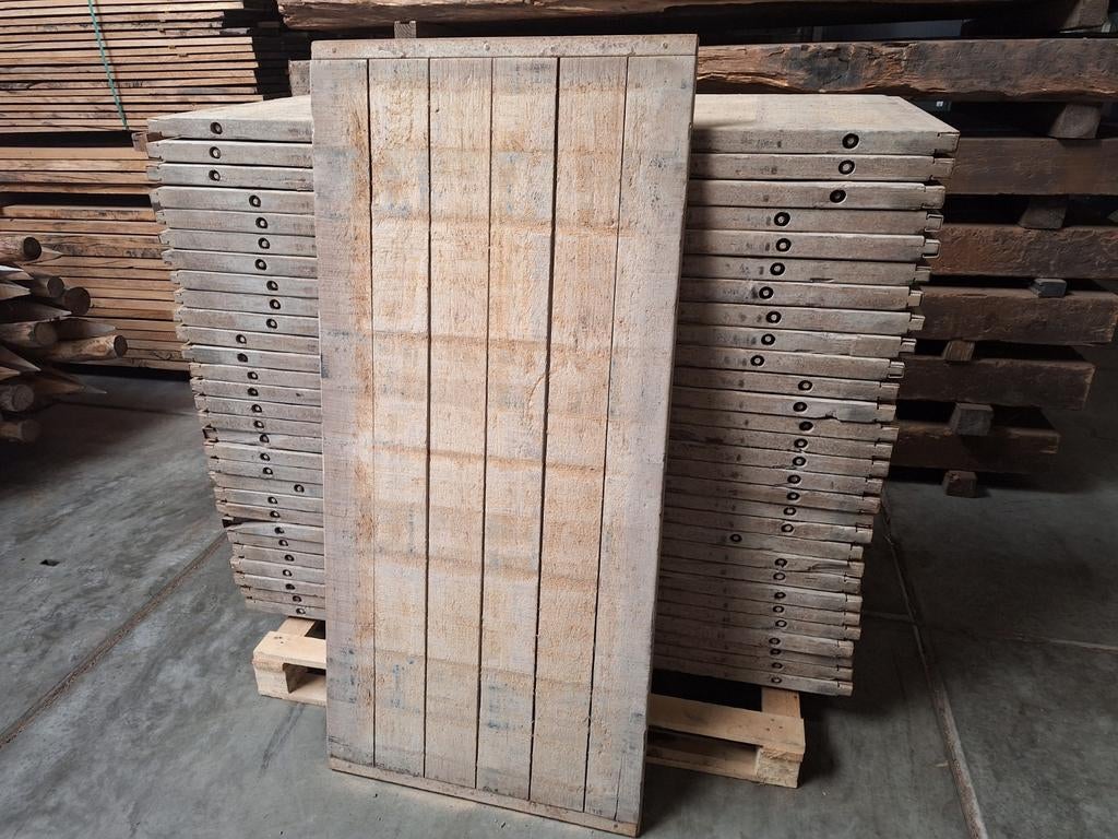 Azobe hardhouten  steenschotten  4x65x140cm  terras  vloer