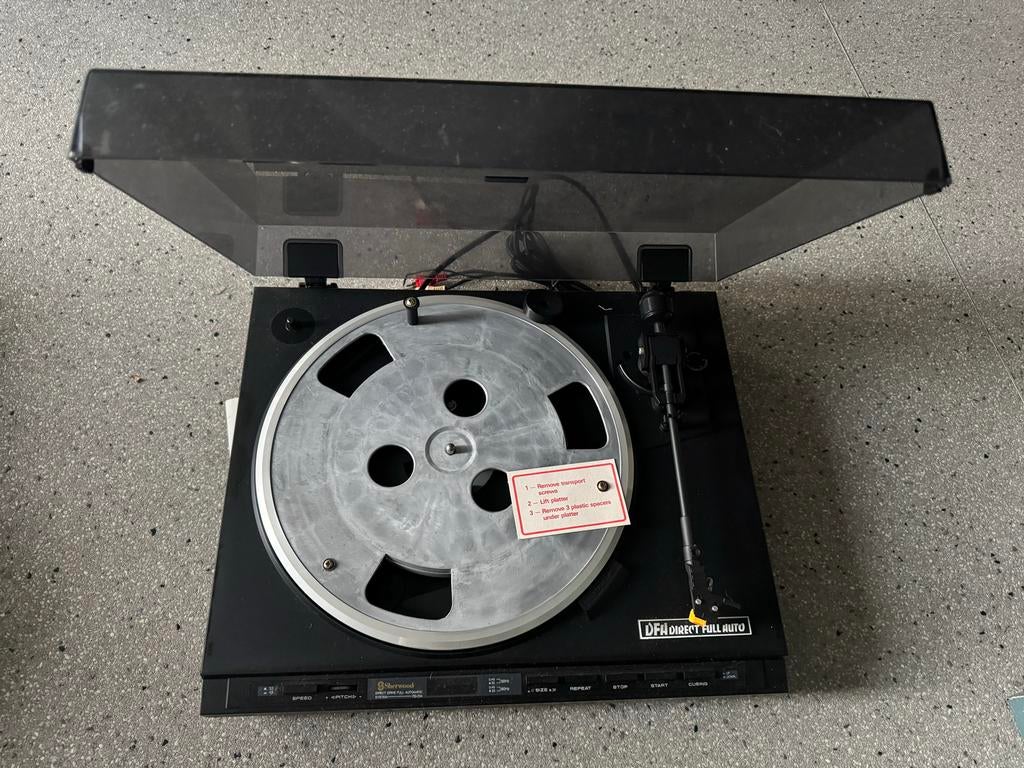 Sherwood PD-704 Platenspeler - Nieuw!, Audio, Tv en Foto, Overige merken, Xx, Xx, Nieuw