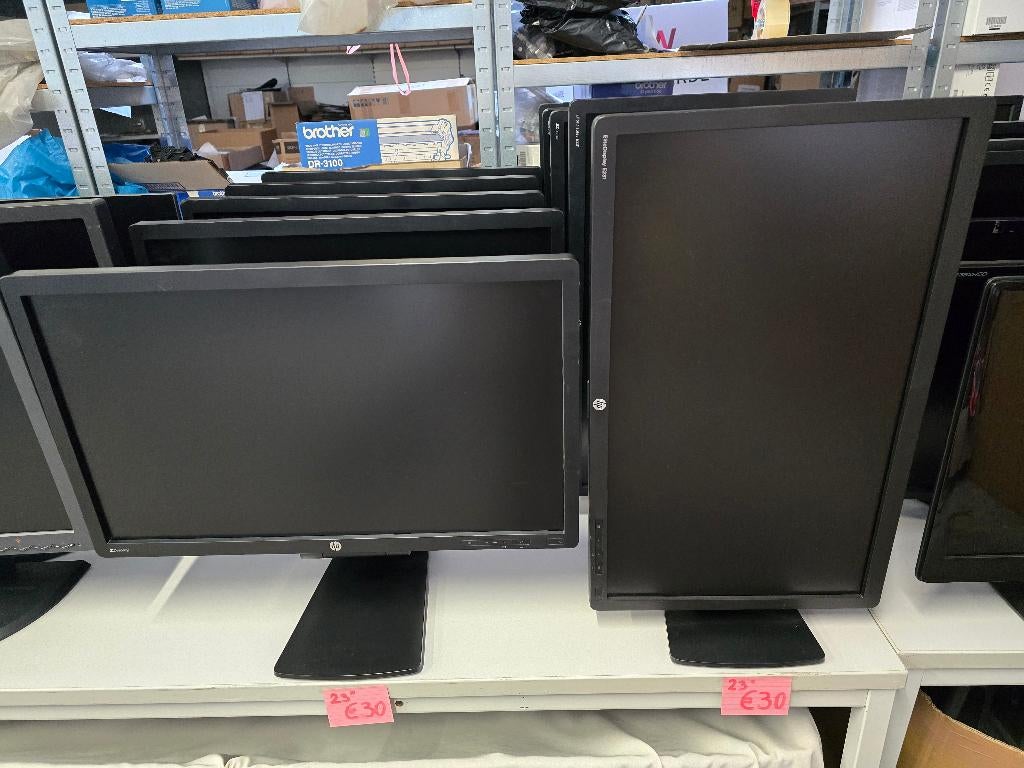 23" HP Elitedisplay E231 Full HD VGA-DVI-Displaypoort, Ophalen, Hp, 3 tot 5 ms, Ccservice