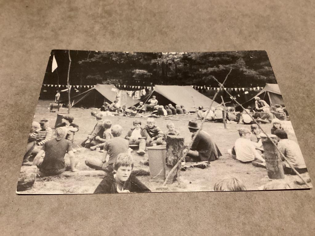 Grolloo.     25 jaar vakantiekamp   1982, Verzamelen, Ansichtkaarten | Nederland, Ophalen of Verzenden, 1980 tot heden