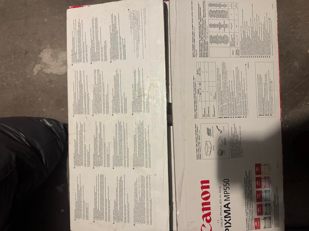 Canon PIXMA MP550 All-in-One Printer, Gebruikt, Inkjetprinter, All-in-one, Kleur printen