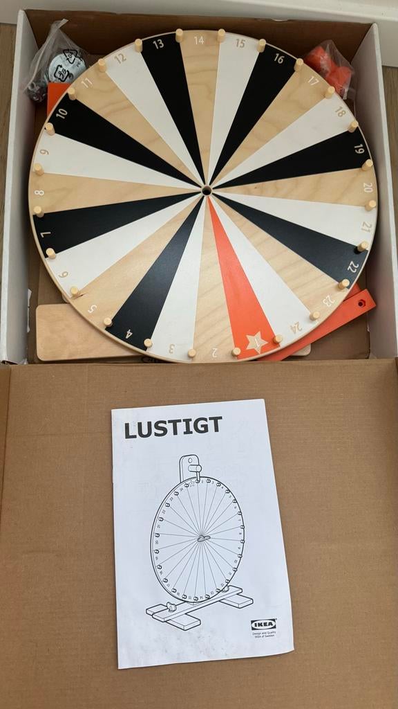 Ikea Lustigt Rad van Fortuin - Nieuw in doos, Ophalen, Nieuw, Overige typen