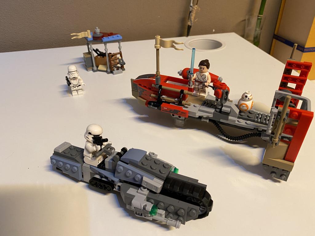 Lego Star Wars (75250) Pasaana speederachtervolging, Ophalen of Verzenden, Zo goed als nieuw, Complete set, Lego
