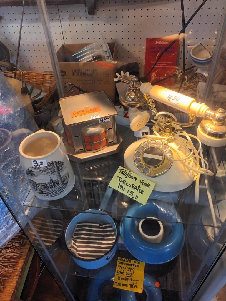 Mooie oude spullen opruiming, Ophalen