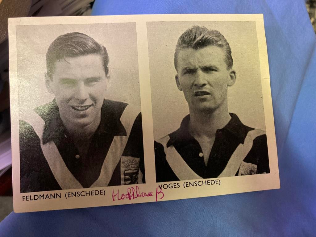 oude voetbalplaatjes, Ophalen of Verzenden, Overige binnenlandse clubs, Poster, Plaatje of Sticker