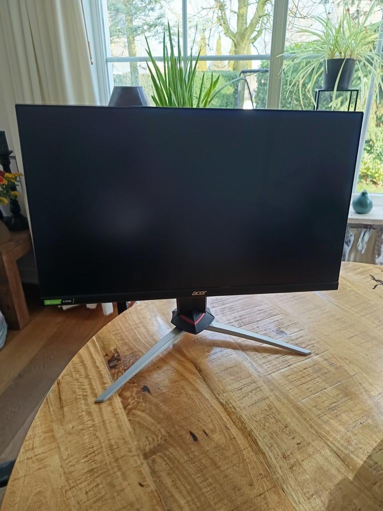 Acer 24.5 inch Full HD Monitor, Gaming, Gebruikt, IPS, In hoogte verstelbaar
