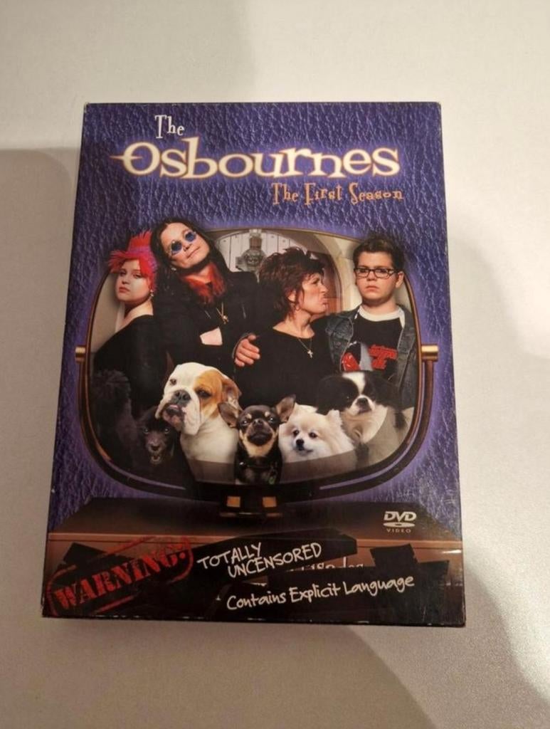 The Osbournes - Seizoen 1 DVD, Gebruikt, Boxset, Ophalen of Verzenden, Komedie