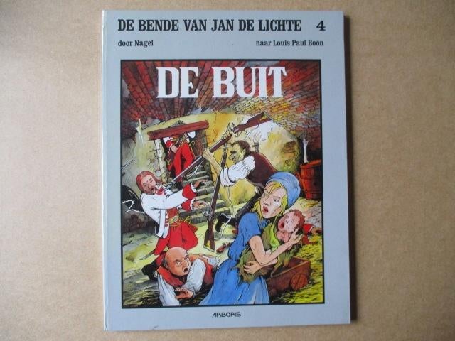 adv9102 de bende van jan de lichte 4 hc, Eén stripboek, Ophalen, Gelezen