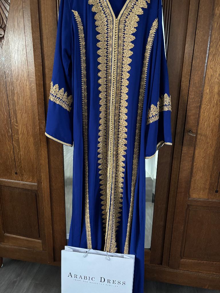 Caftan, Overige typen, Blauw, Maat 46/48 (XL) of groter, Ophalen of Verzenden