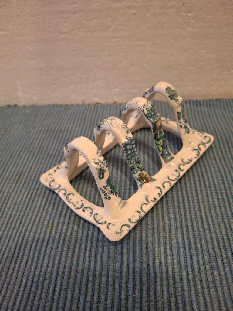 Mason's England - Fruit Basket - mooi aardewerk toastrekje, Antiek en Kunst, Antiek | Servies los, Ophalen of Verzenden