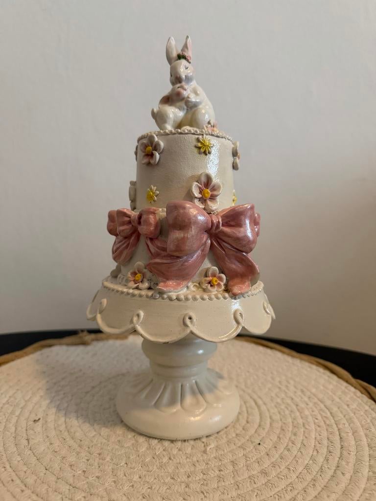 Clayre & Eef Taart Decoratie Beeld - Nieuw, Ophalen of Verzenden, Nieuw