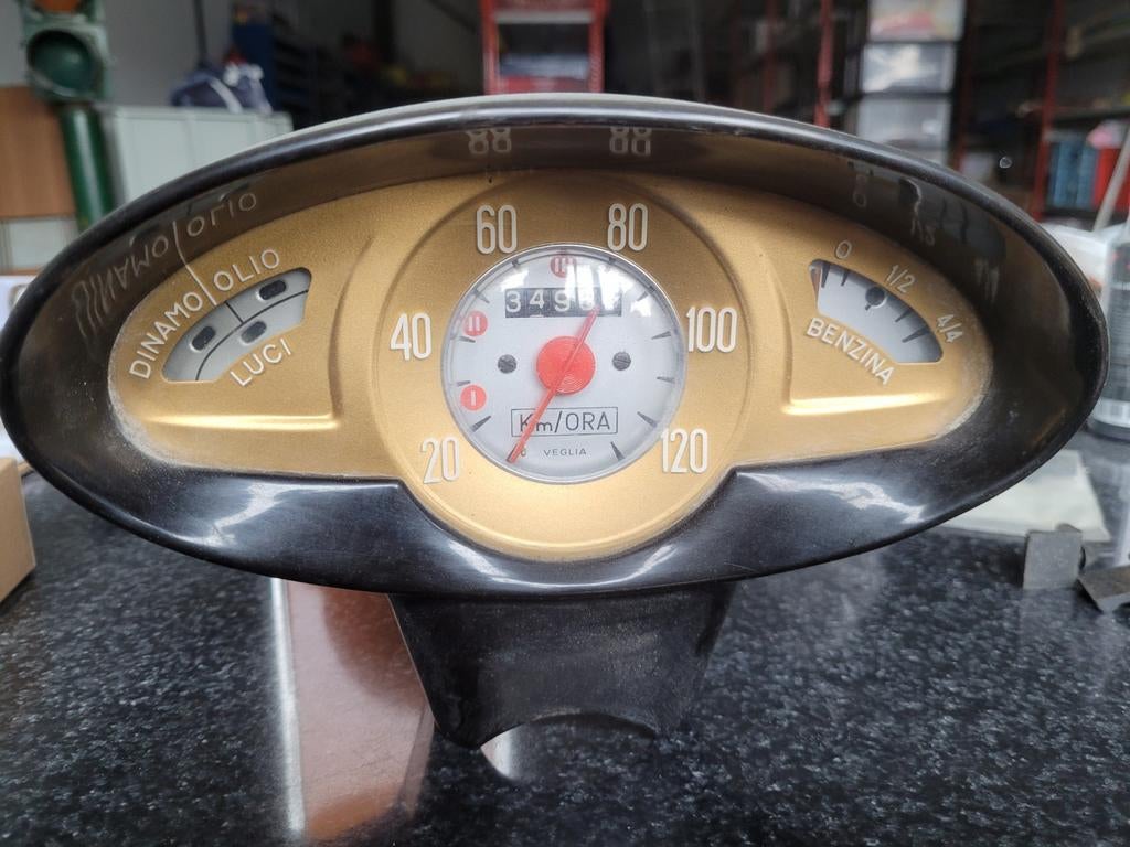 Autobianchi Kilometer Teller - Vintage Onderdeel, Ophalen of Verzenden, Gebruikt, Lancia