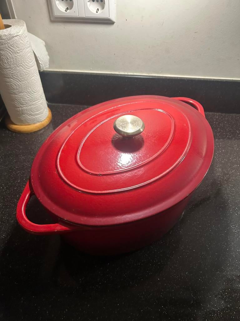 Keramieke ovale pan merk Ernesto, Ophalen, Minder dan 50 cm, Gebruikt, Minder dan 100 cm