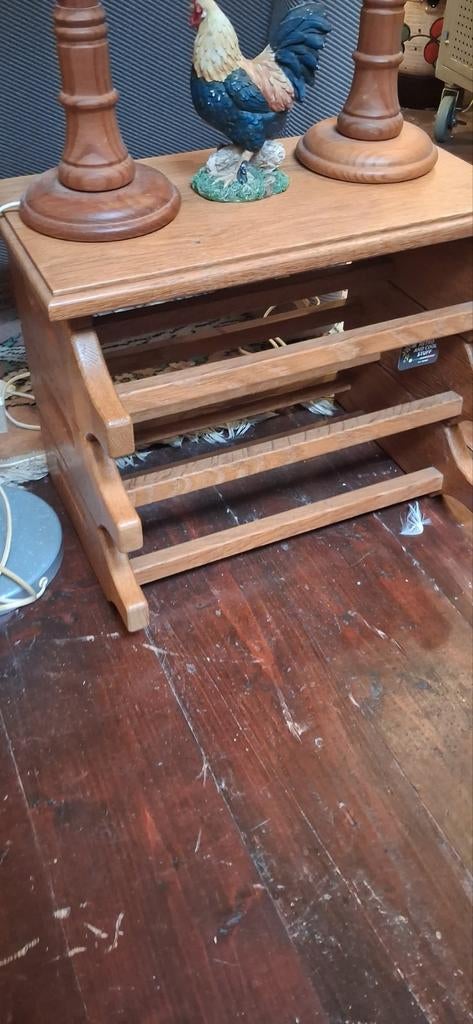 Vintage Scandinavisch modulair wijnrek, Ophalen, Gebruikt, 5 tot 15 flessen, Unknown