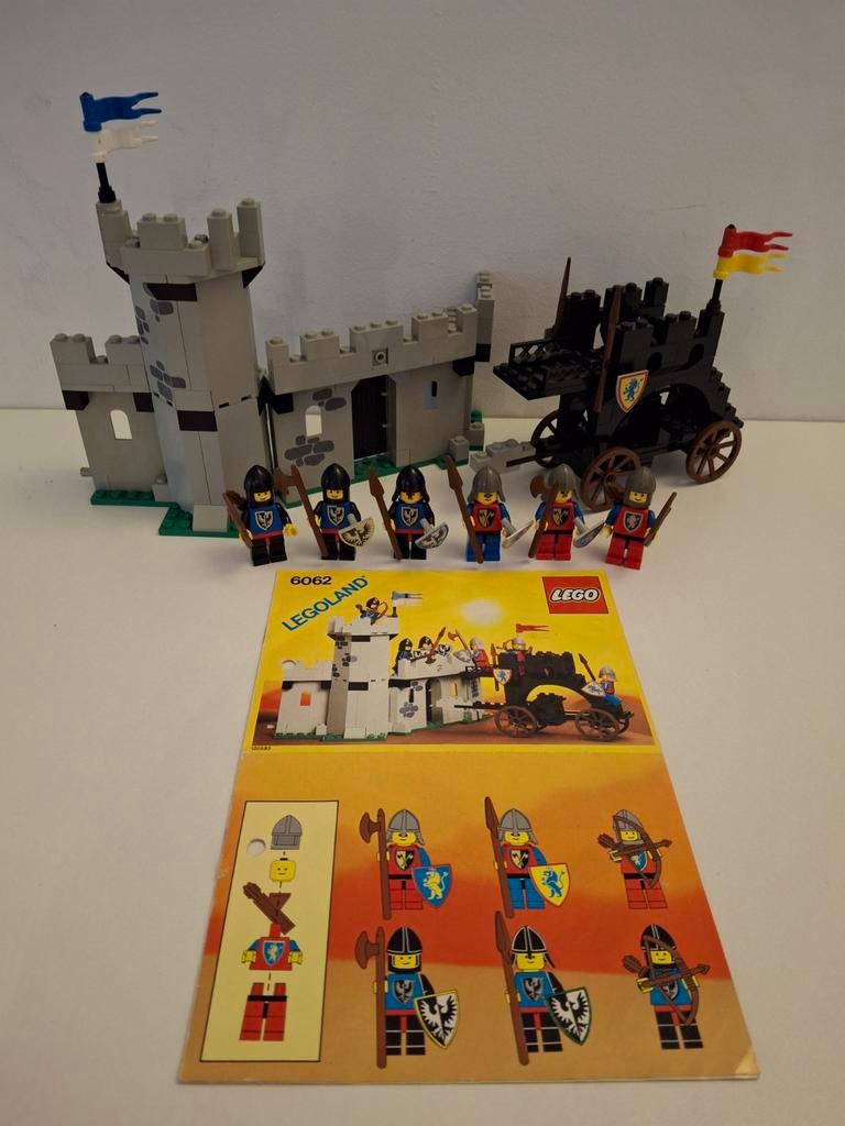 Lego 6062 Battering Ram. Jaren 80 Castle, Kinderen en Baby's, Speelgoed | Duplo en Lego, Zo goed als nieuw, Lego, Complete set