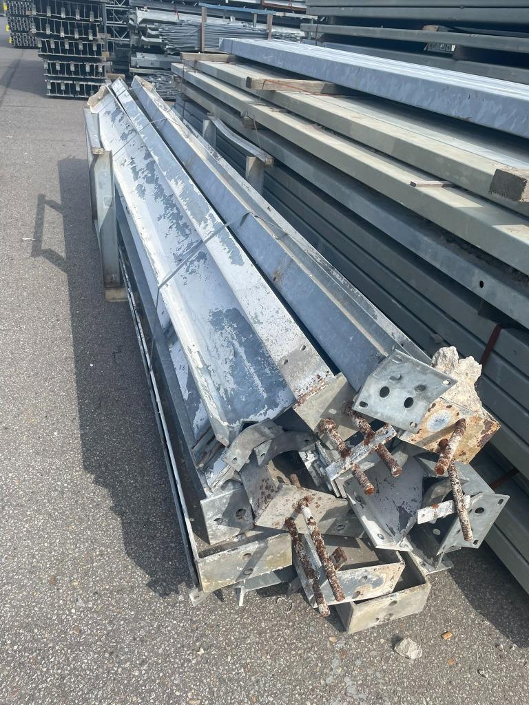 Stalen IPE 180 binten | Lengte: 3.74 meter | Gegalvaniseerd, Ophalen of Verzenden, Gebruikt, IJzer