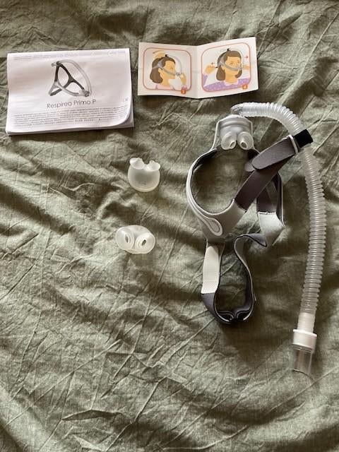 CPAP neusmasker Respireo Primo P (Air Liquide), Ophalen of Verzenden, Nieuw